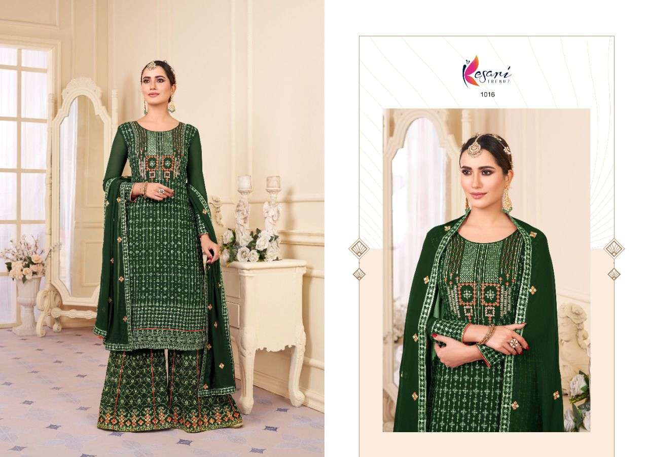 KESARI TRENDZ SONI KUDI VOL 4 DESIGNER HEAVY BLOOMING GEORGETTE SUIT 