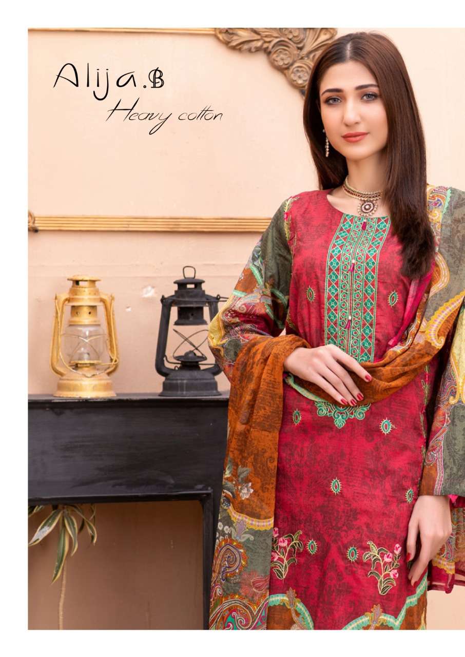 Keval Fab Alija B Vol-17 series 17001-17006 lawn cotton suit 
