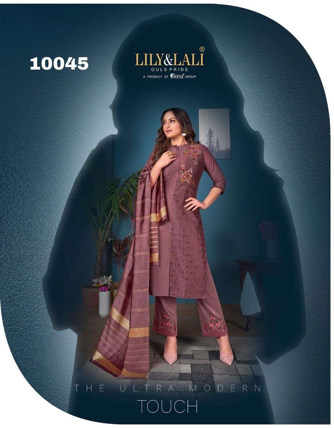 LILY & LALI FAIRY TALE DESIGNER BEMBERG SILK SUIT 