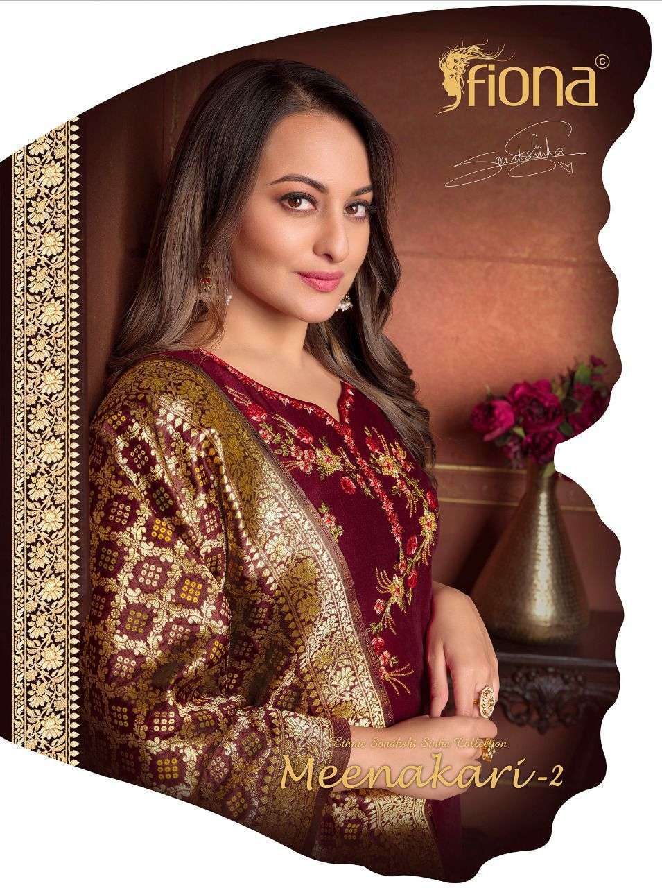 lily & lali meenakari vol 2 series 10021-10028 bemberg silk readymade suit