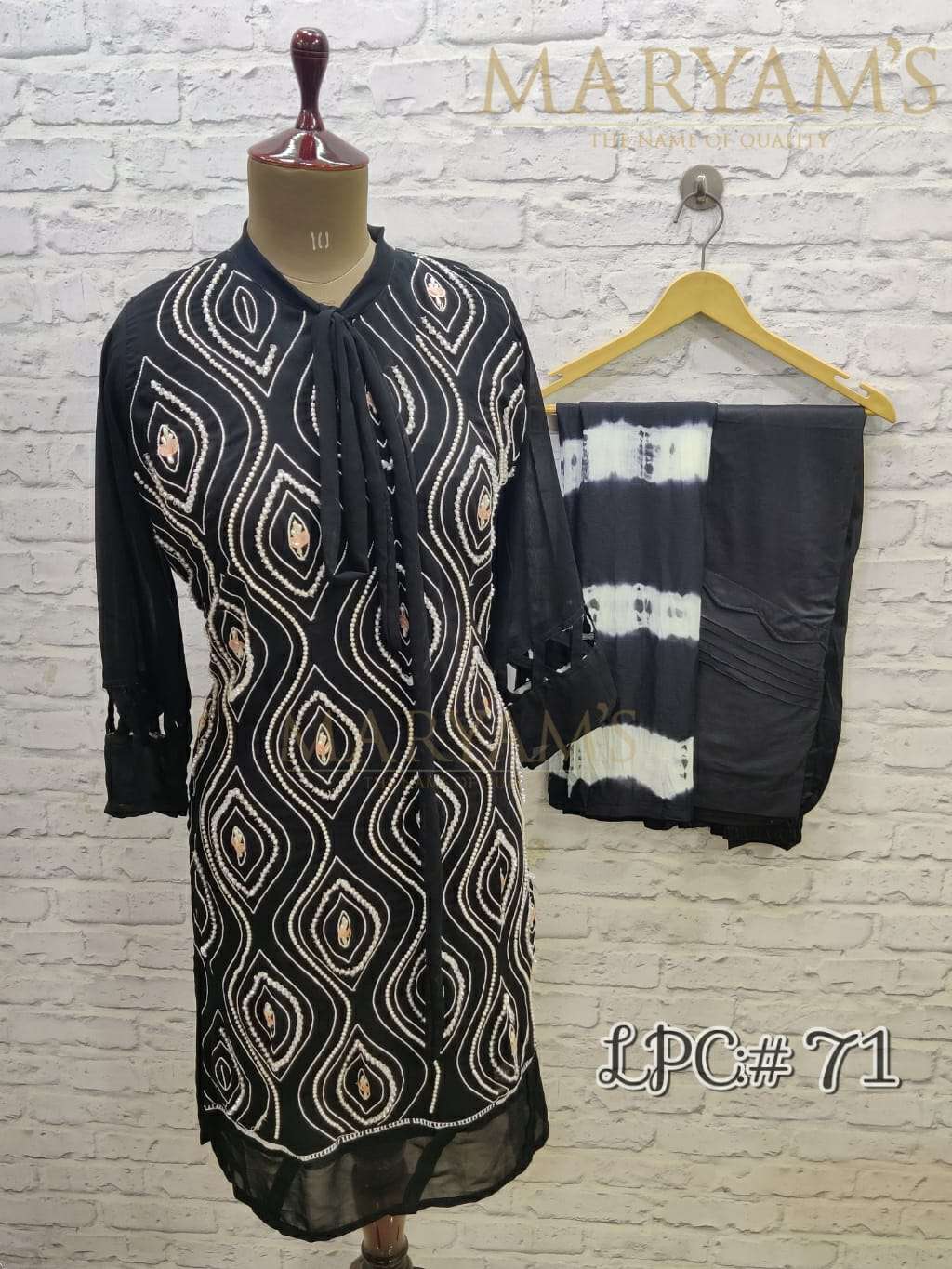 MARYAM LPC-71 DESIGNER PURE GEORGETTE KURTI 