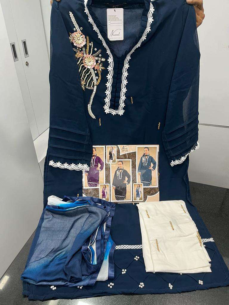 NAIMAT FASHION STUDIO NFS-1030 DESIGNER PURE GEORGETTE SUIT 