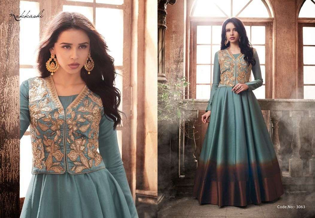NAKKASHI DESIGNER FANCY EMBROIDERY SUIT 