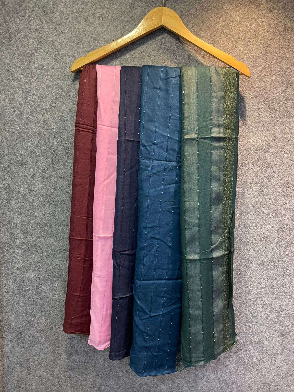 prg 001 rayon sequence work dupatta for multi purpose wholesaler