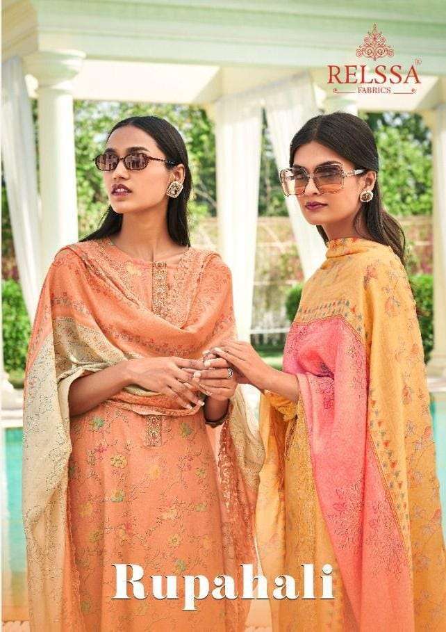 Relssa rupahali series 65001-65006 modal cotton satin suit