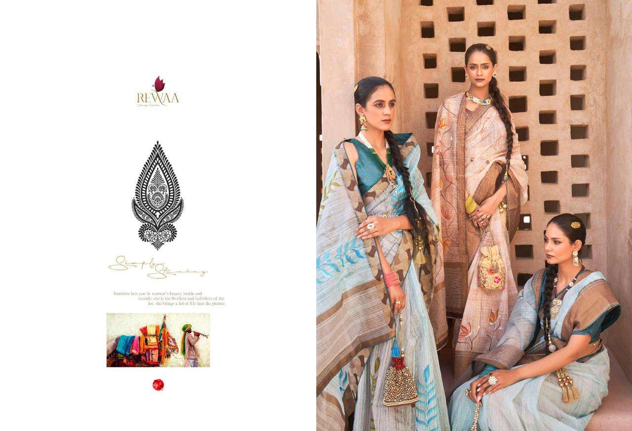 REWAA SANGINI VOL 1 DESIGNER FANCY SAREE 