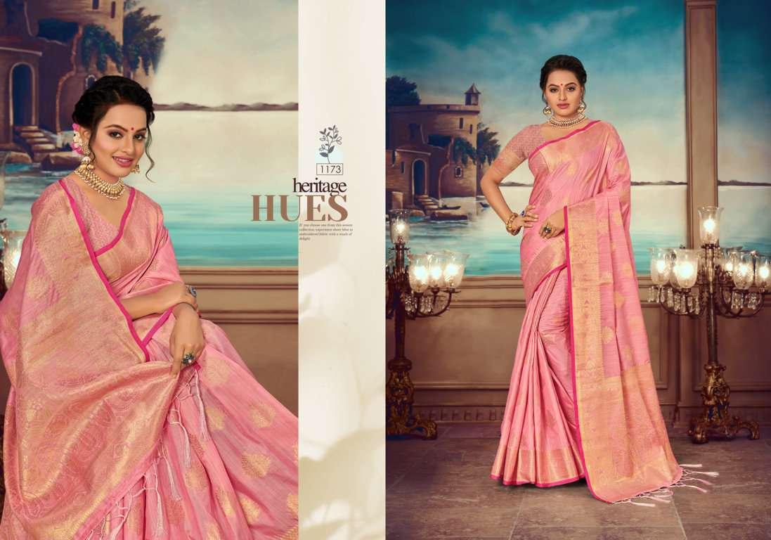 riwazo mohini series 1173-1178 banarasi silk saree