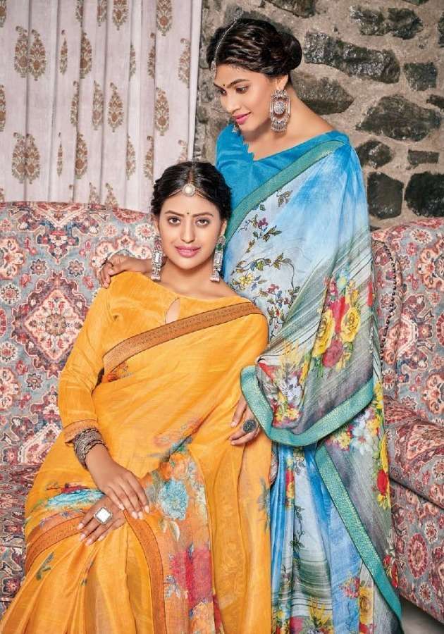 saroj delight vol 4 series 1001-1008 khushi brasso saree
