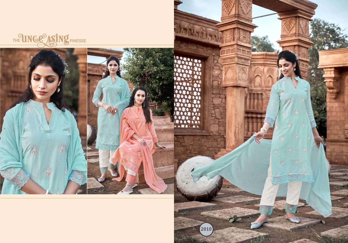 snapstyle kashvi series 2007-2012 viscose readymade suit 