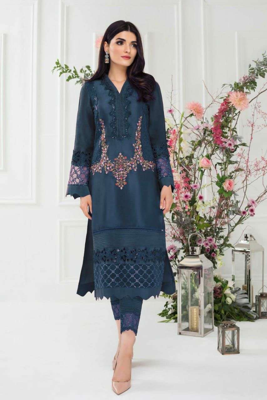 zara studio vol 50 faux georgette readymade suit 