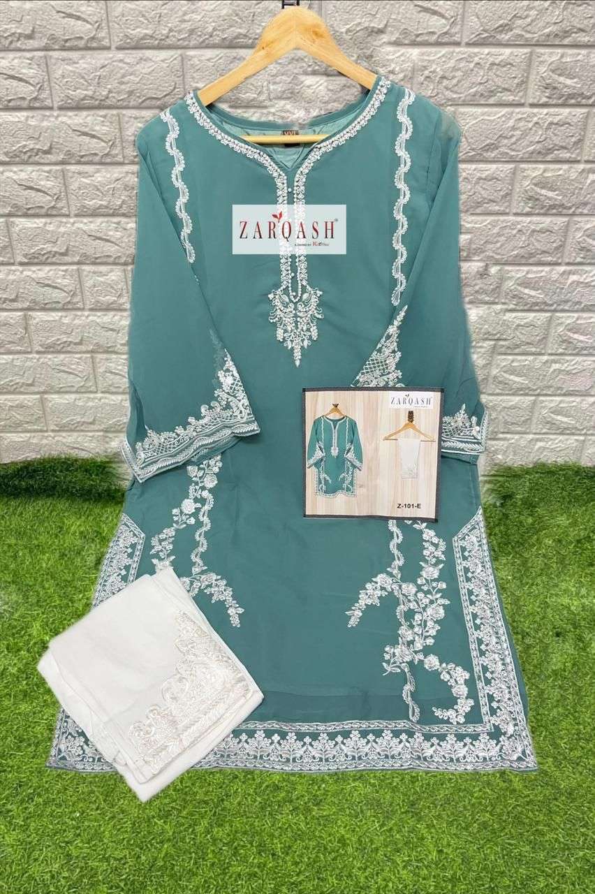ZARQASH 101 ZIYA VOL 2 DESIGNER FAUX GEORGETTE SUIT 