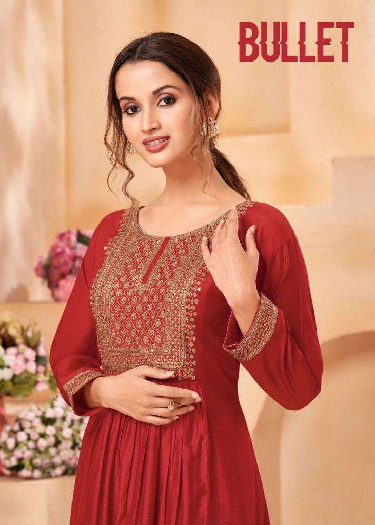 artio bullet series 43001-43008 pure viscose silk kurti