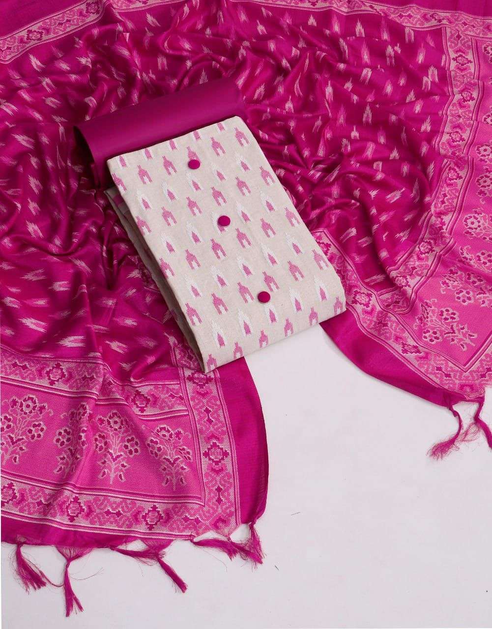 BT-07 DESIGNER KHADI COTTON SUIT S