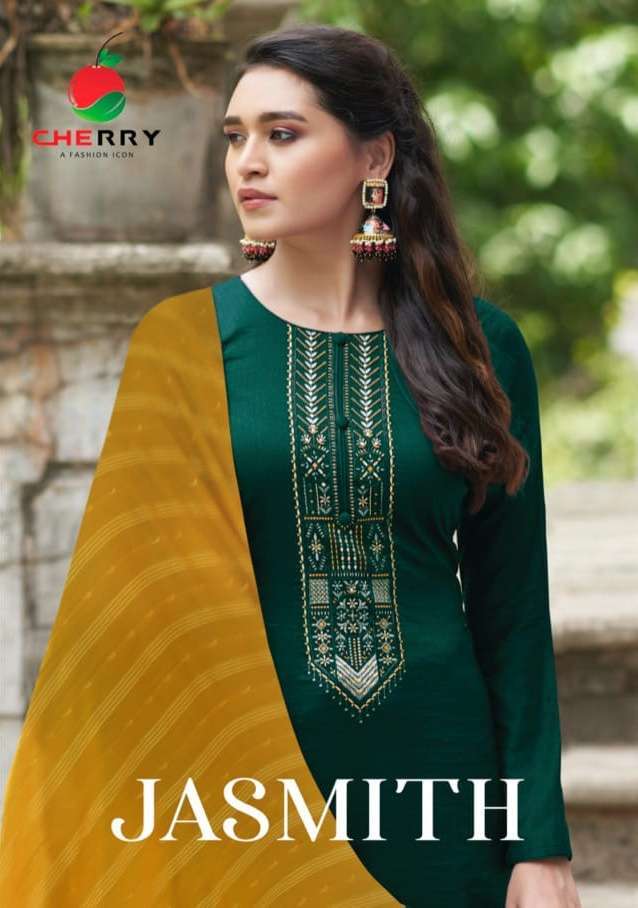 cherry jasmith series 11-14 pure parampara silk suit