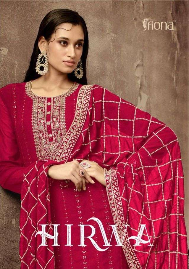 fiona hirwa series 51161-51164 georgette suit 