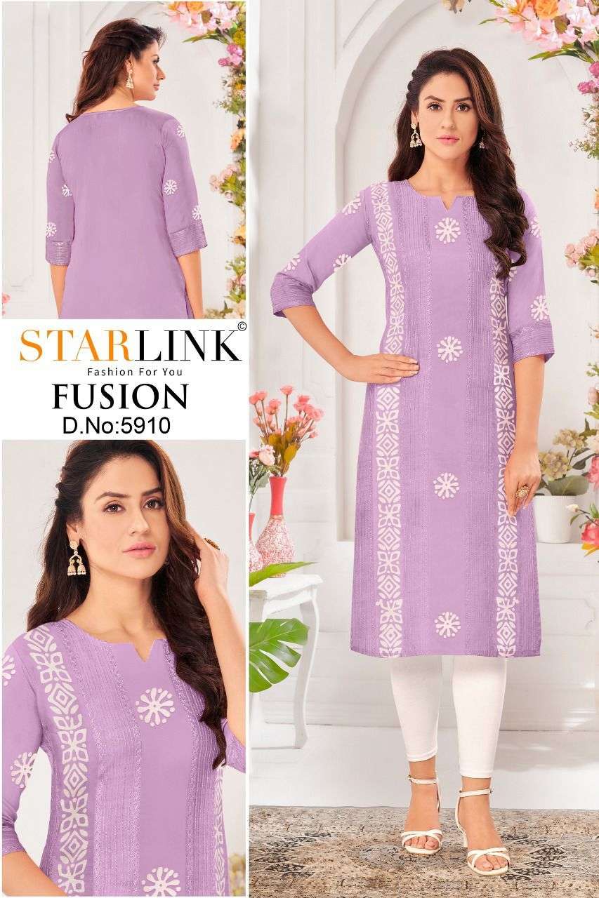 Fusion designer dyable chanderi kurti 