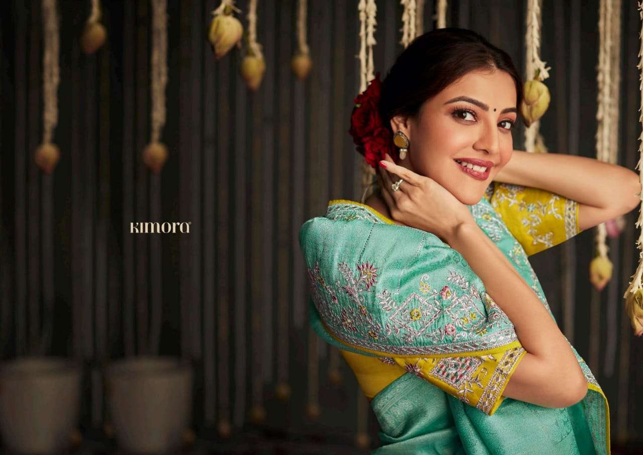 kimora kajal vol 11 series 5221-5235 fancy saree