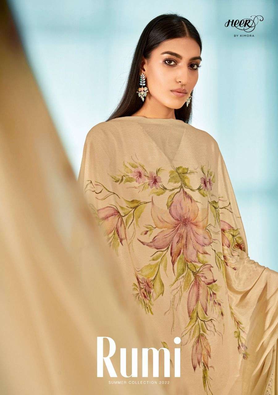 kimora rumi series 8811-8818 cotton satin suit