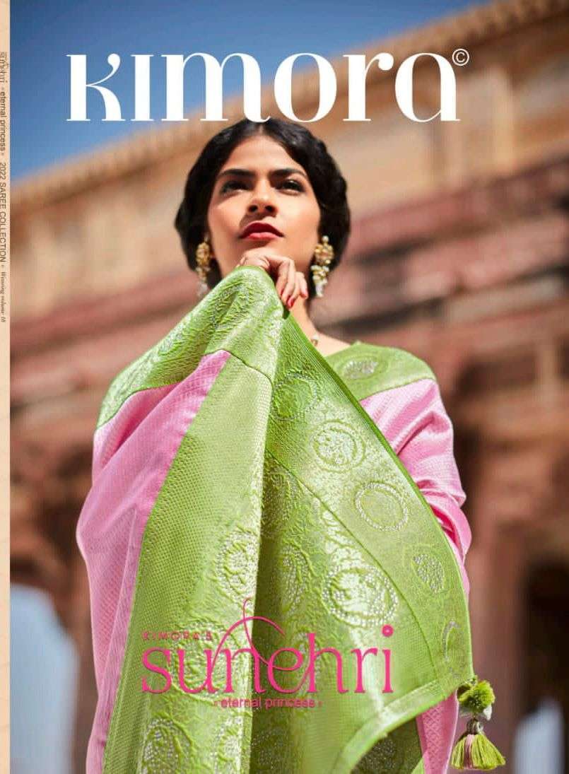 kimora sunehri vol 18 series 1451-1465 fancy silk saree