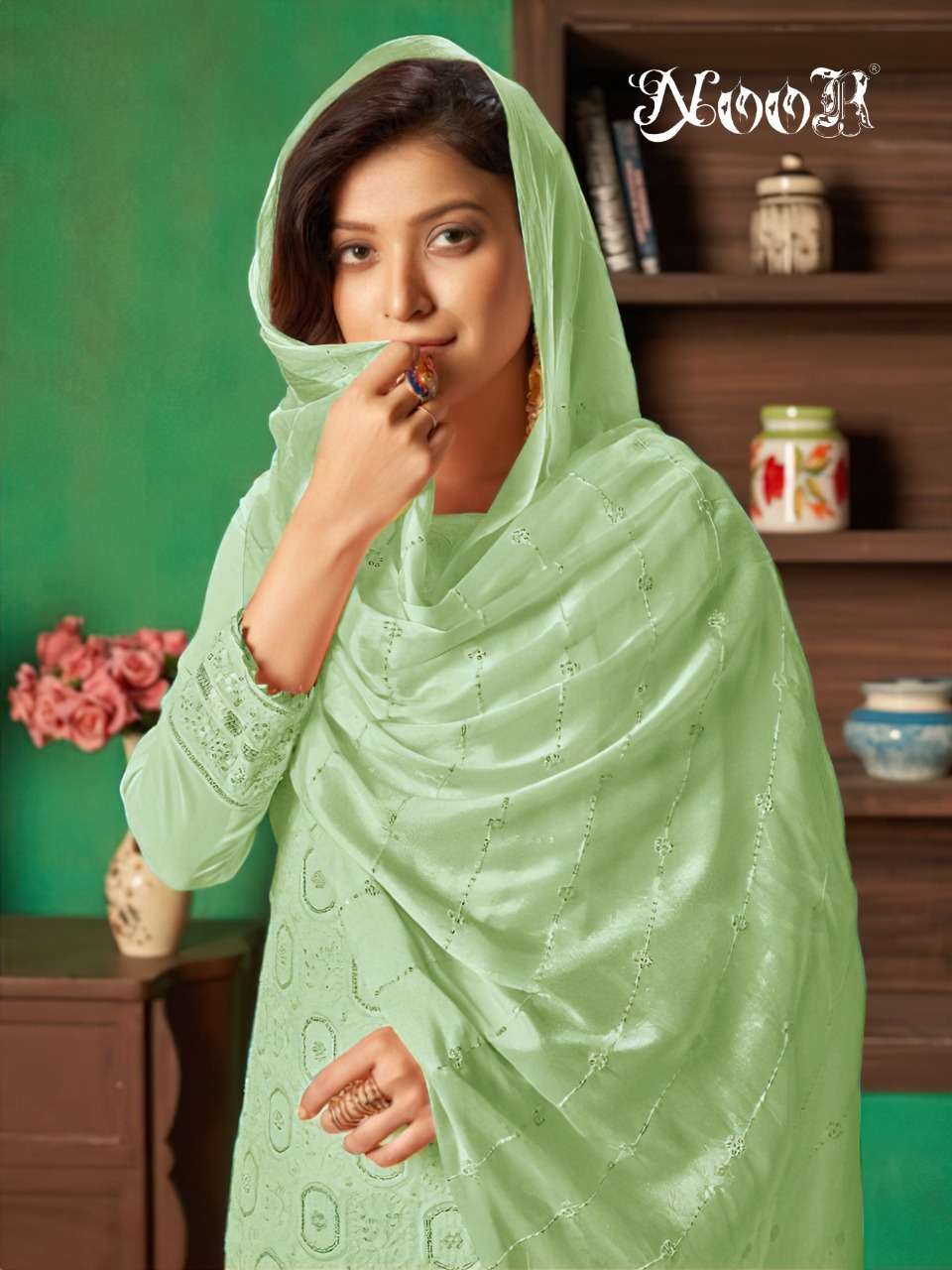 noor 114 hit collection heavy georgette suit
