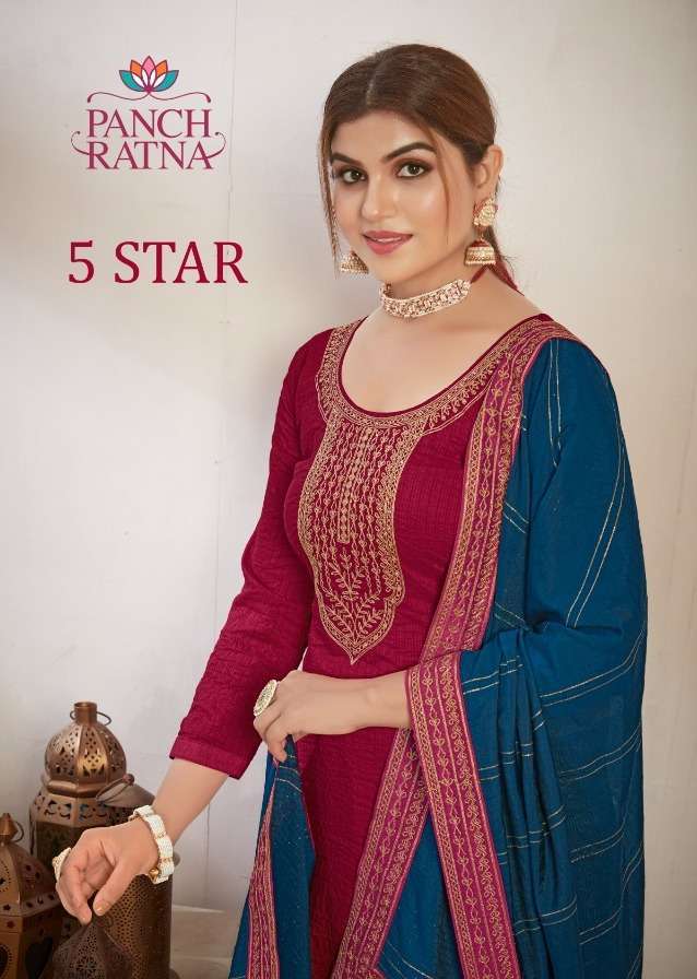 panch ratna 5 star series 12021-12025 heavy parampara suit