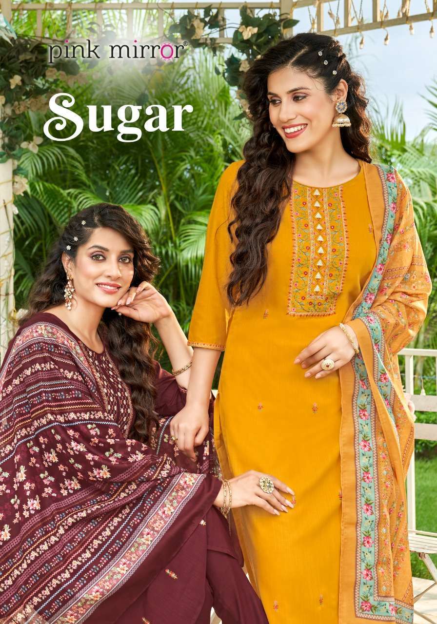 pink mirror sugar series 1001-1005 tesla slub readymade suit