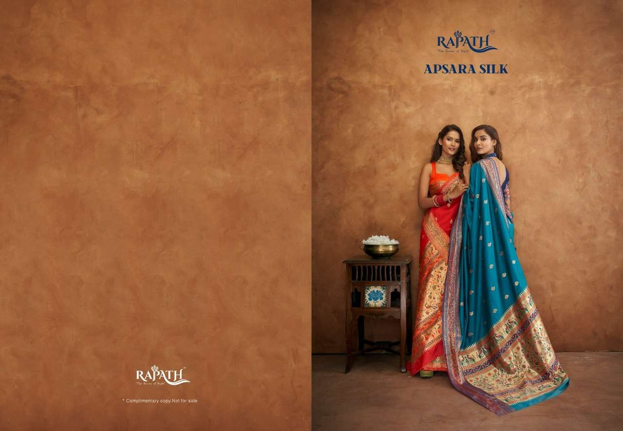 RAJYOG APSARA SILK DESIGNER SOFT SILK SAREE 