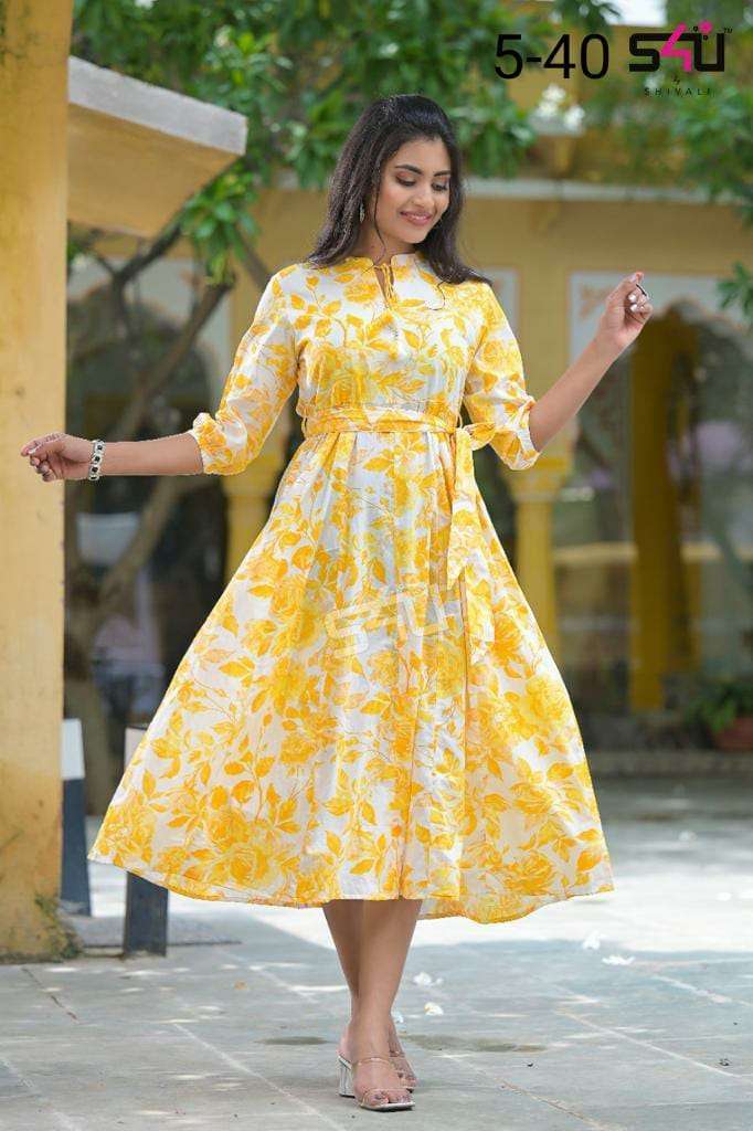 s4u pr 40 design fancy long kurti