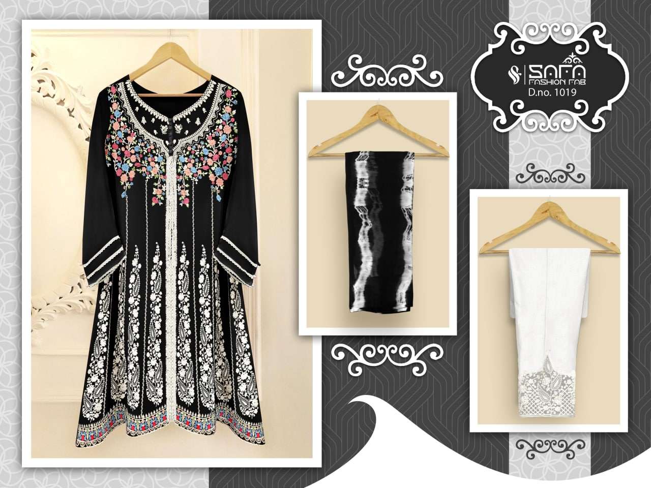 Safa fashion fab 1019 designer pure georgette suit 