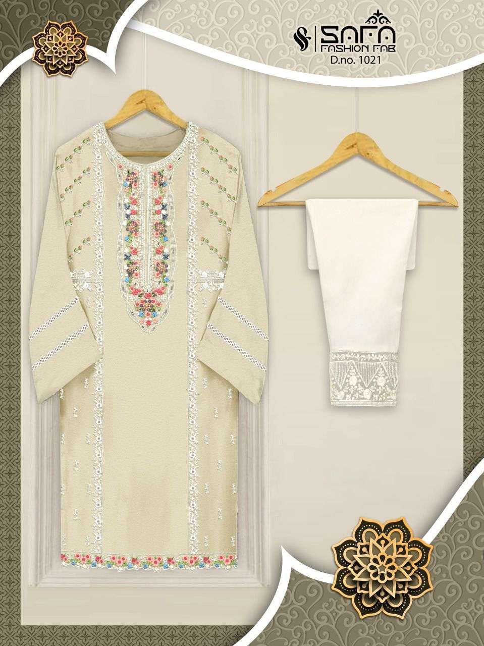 safa fashion fab sf-1021 pure georgette kurti