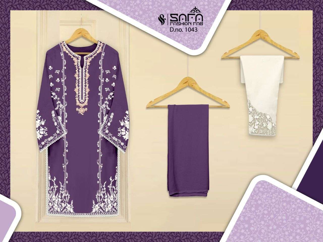 safa fashion sf-1043 heavy georgette readymade suit