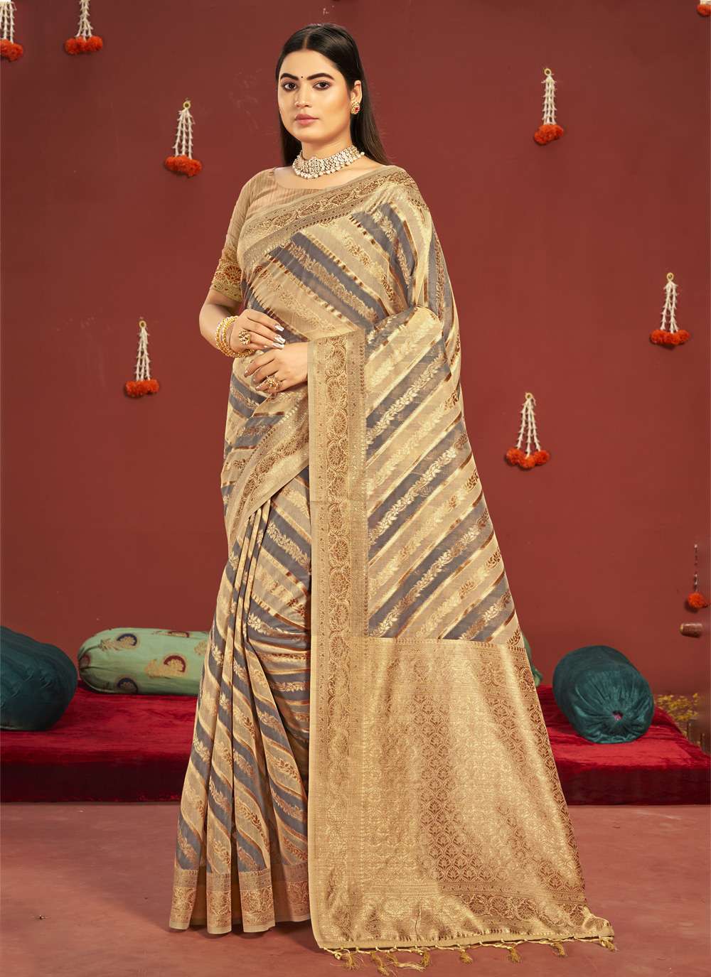 sangam prints sanjivini cotton saree 