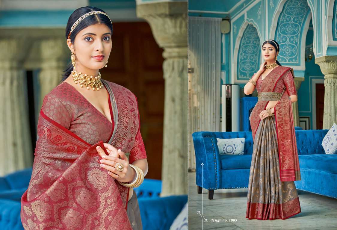 sangam rajsundari series 1001-1006 cotton saree