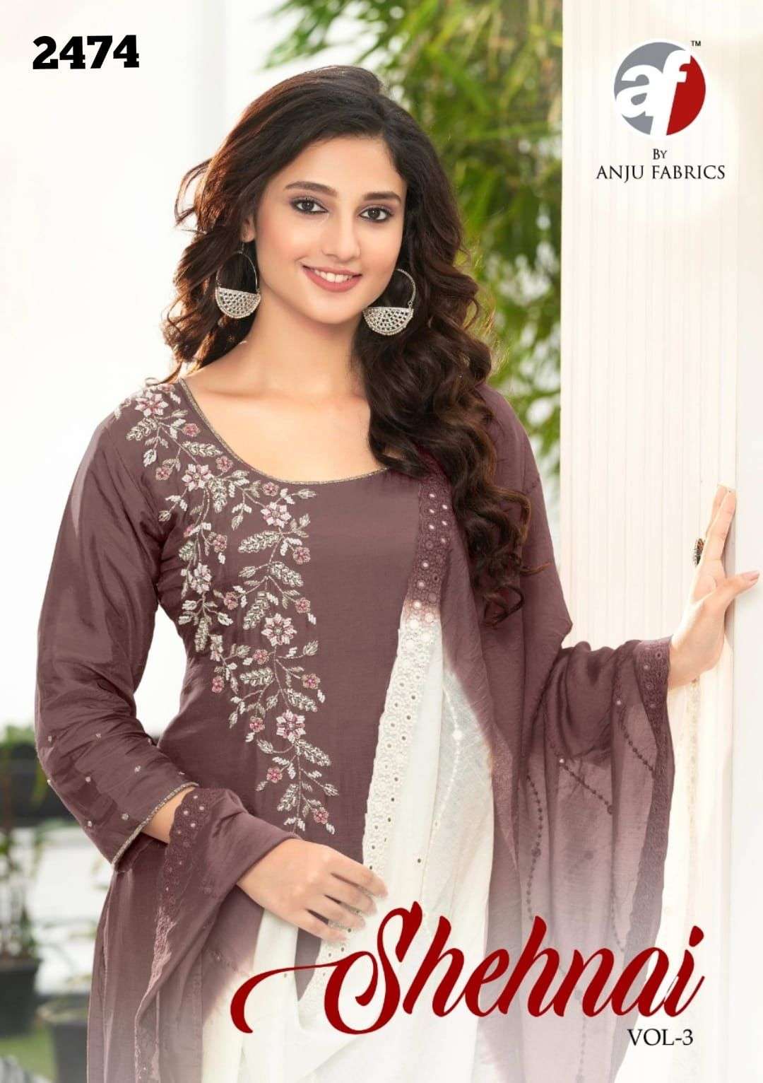 SHEHNAI VOL 3 DESIGNER VISCOSE DOLA SILK SUIT 