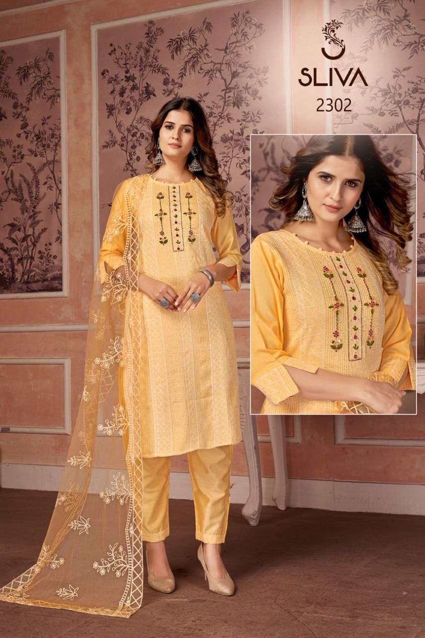 sliva 2300 series rayon readymade suit