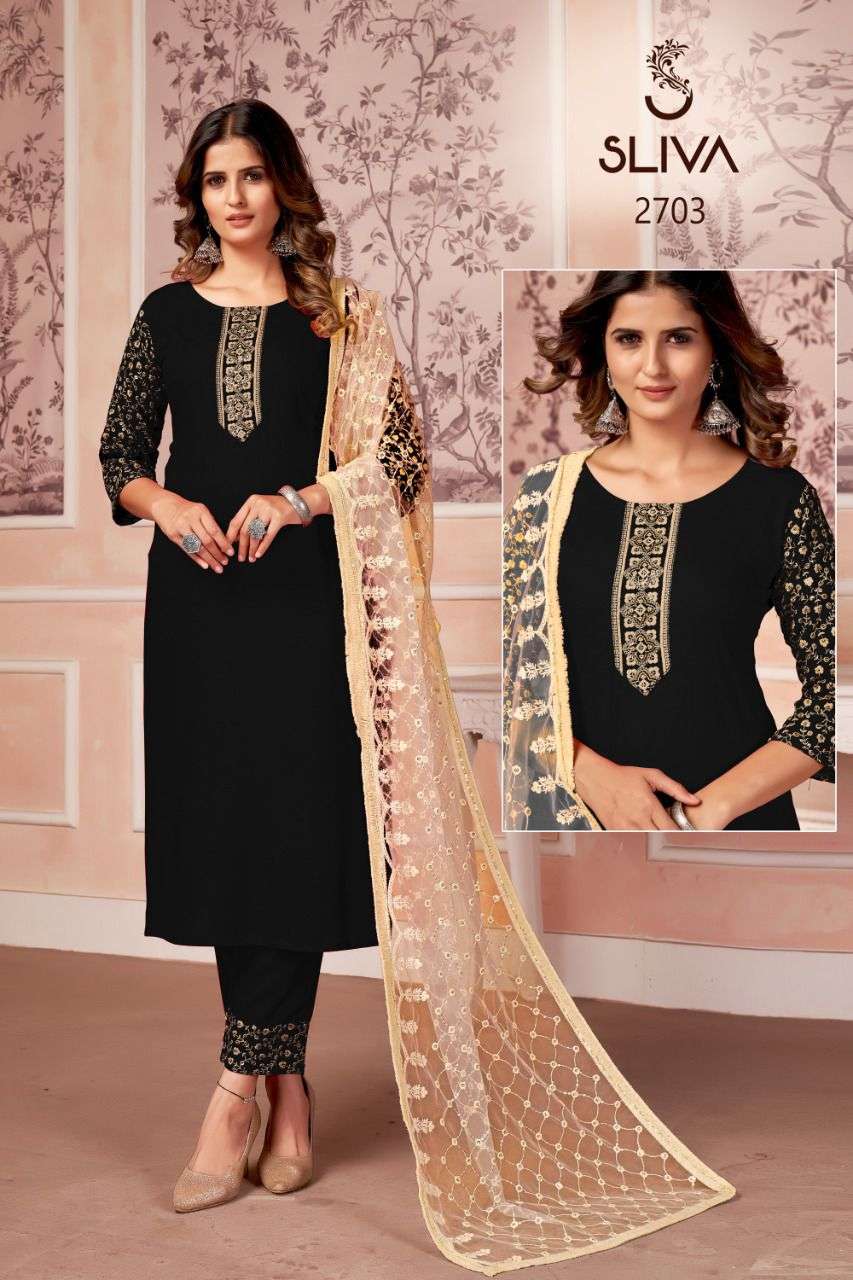 SLIVA 2700 SERIES DESIGNER RAYON READYMADE SUIT