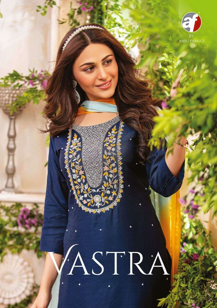 VASTRA DESIGNER VISCOSE CHANDERI SILK READYMADE SUIT