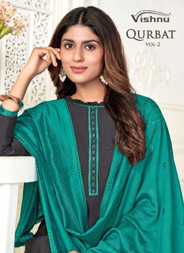 vishnu impex qurbat vol 2 series 59001-59011 viscose modal suit