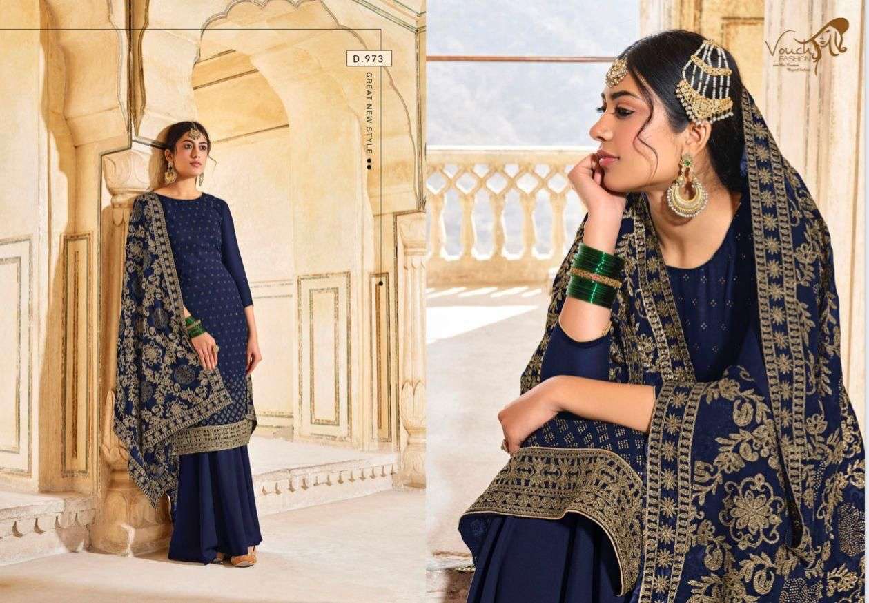 VOUCH NAARI VOL 8 SERIES GEORGETTE SUIT