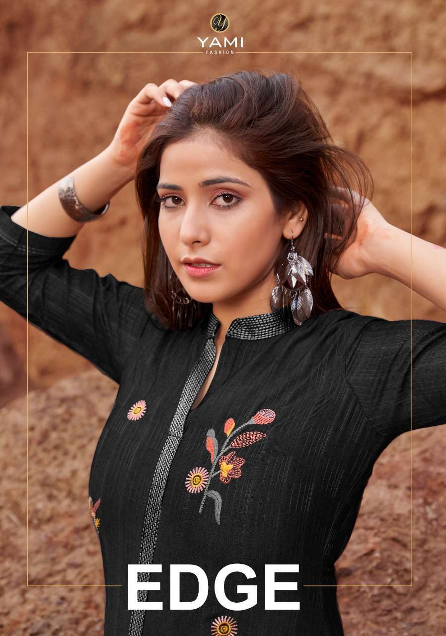 yami fashion edge series 5891-5899 rayon kurti