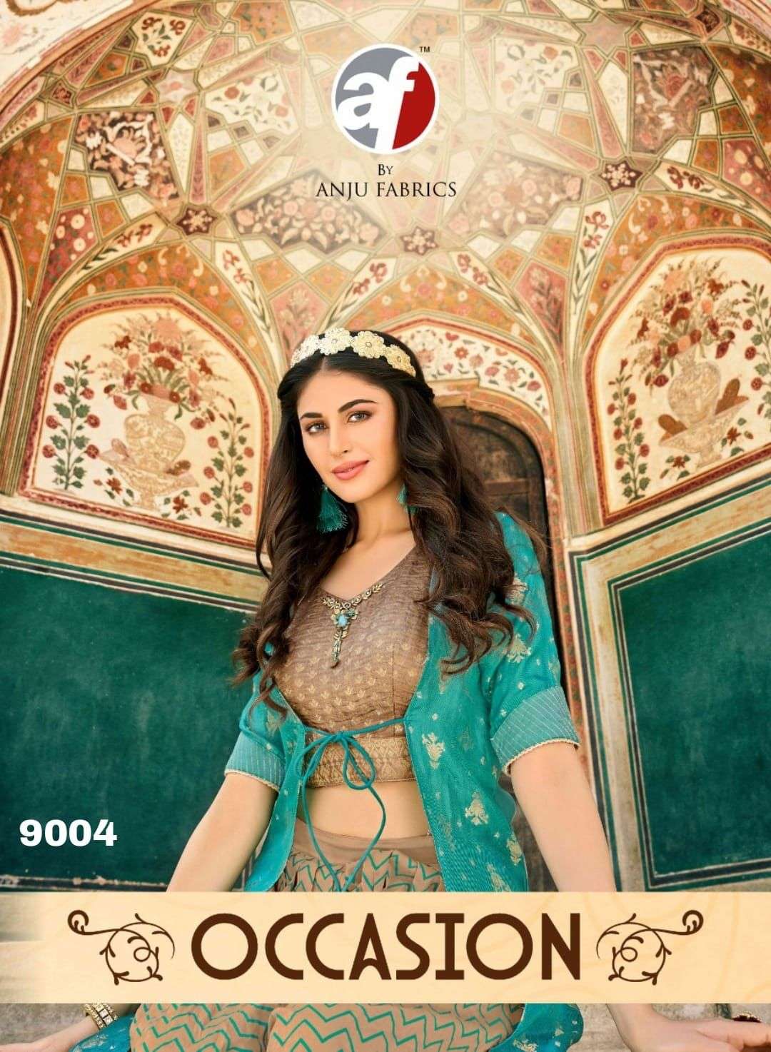aju fab occasion designer pure georgette kurti