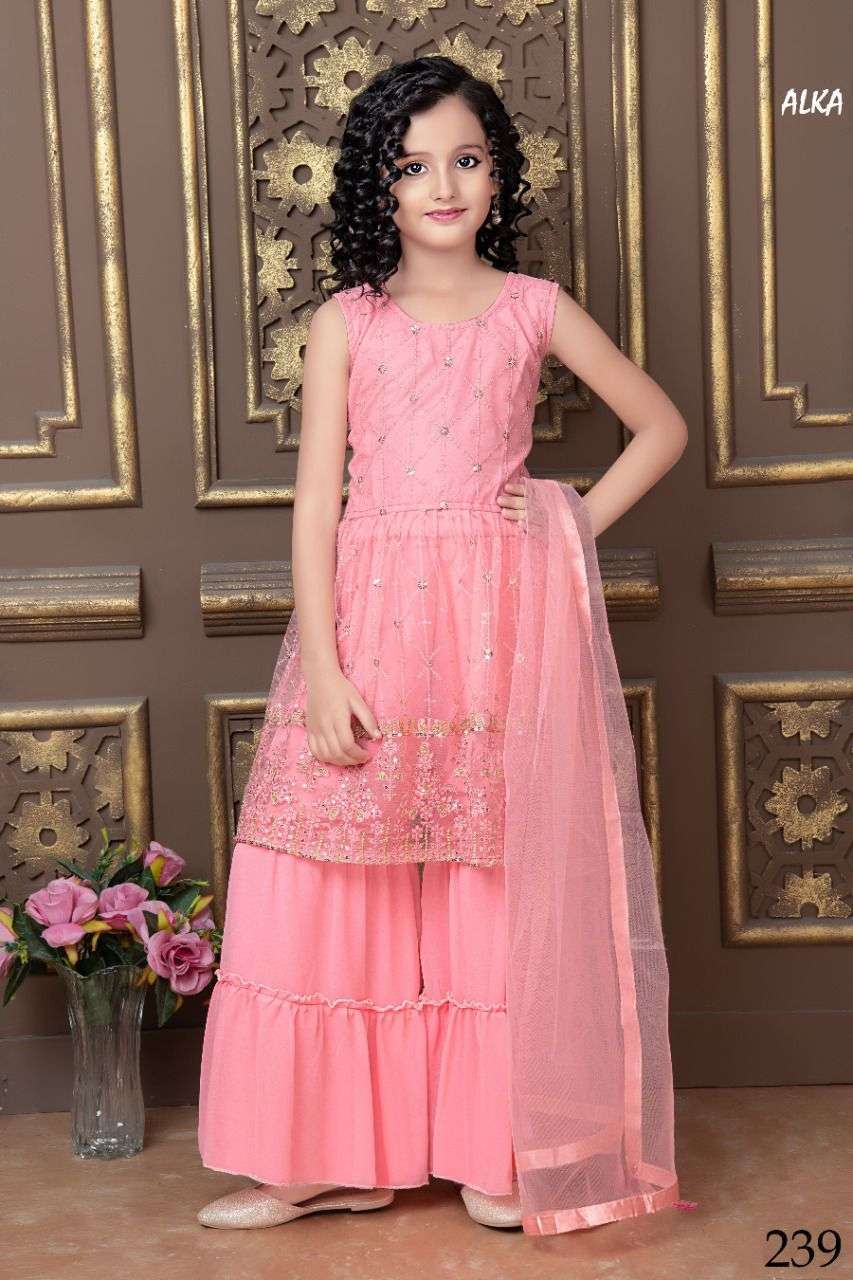 alka vol 32 series 236-239 pure finest sharara suit 