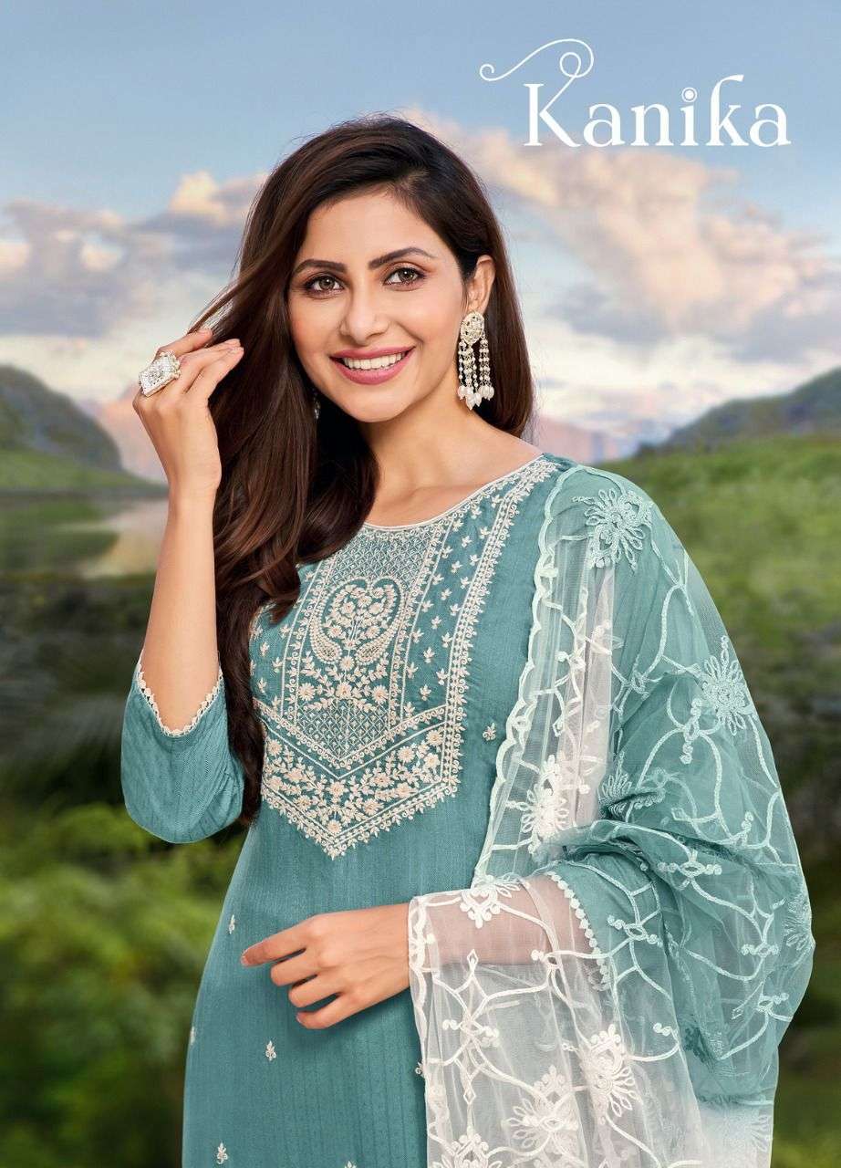 artio kanika series 55001-55008 heavy rayon readymade suit 