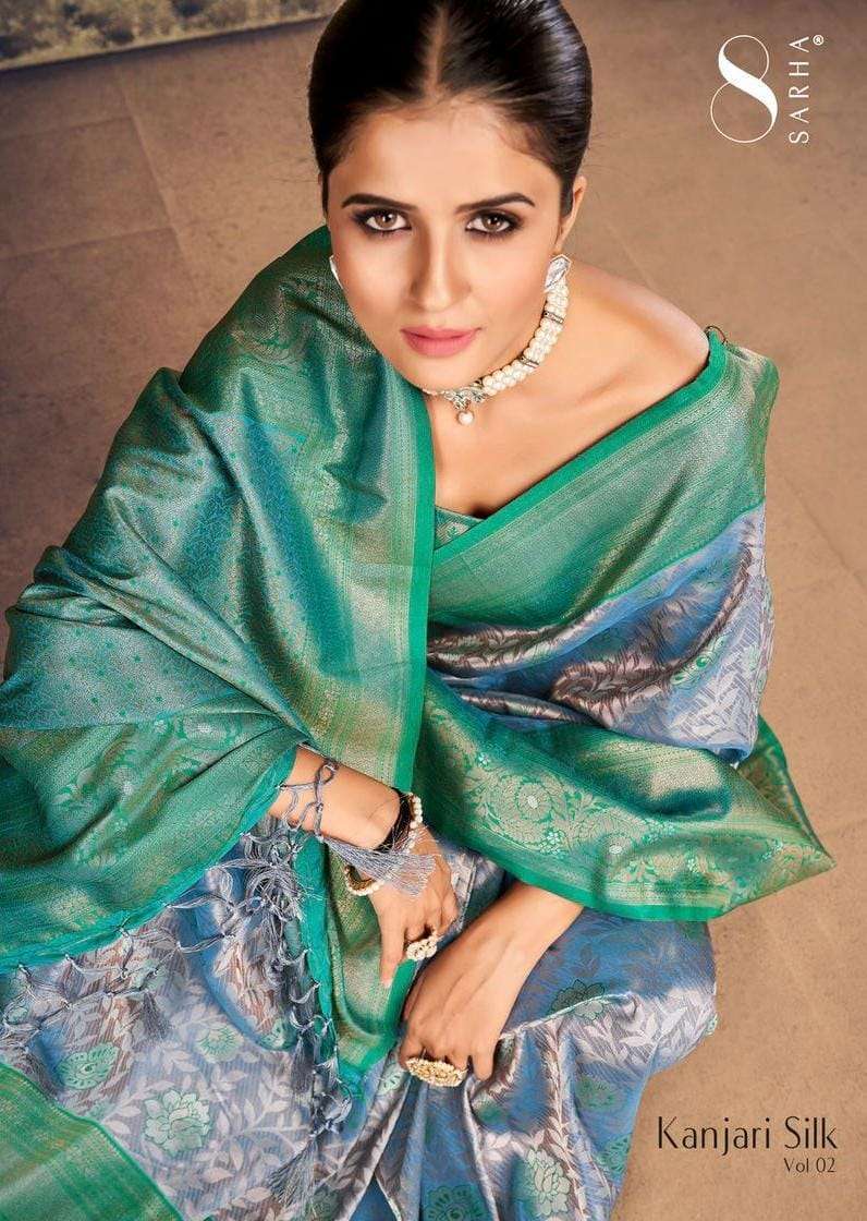 aura kanjari silk vol 2 series 2901-2907 fancy saree