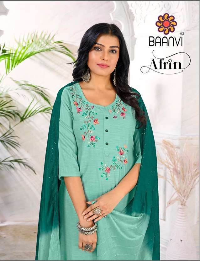 baanvi afreen series 101-104 heavy cotton suit 