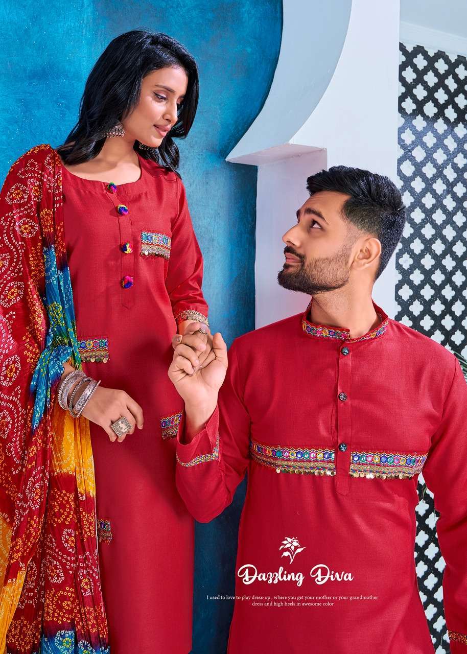 banwery navratri series 1001-1004 cotton readymade suit 