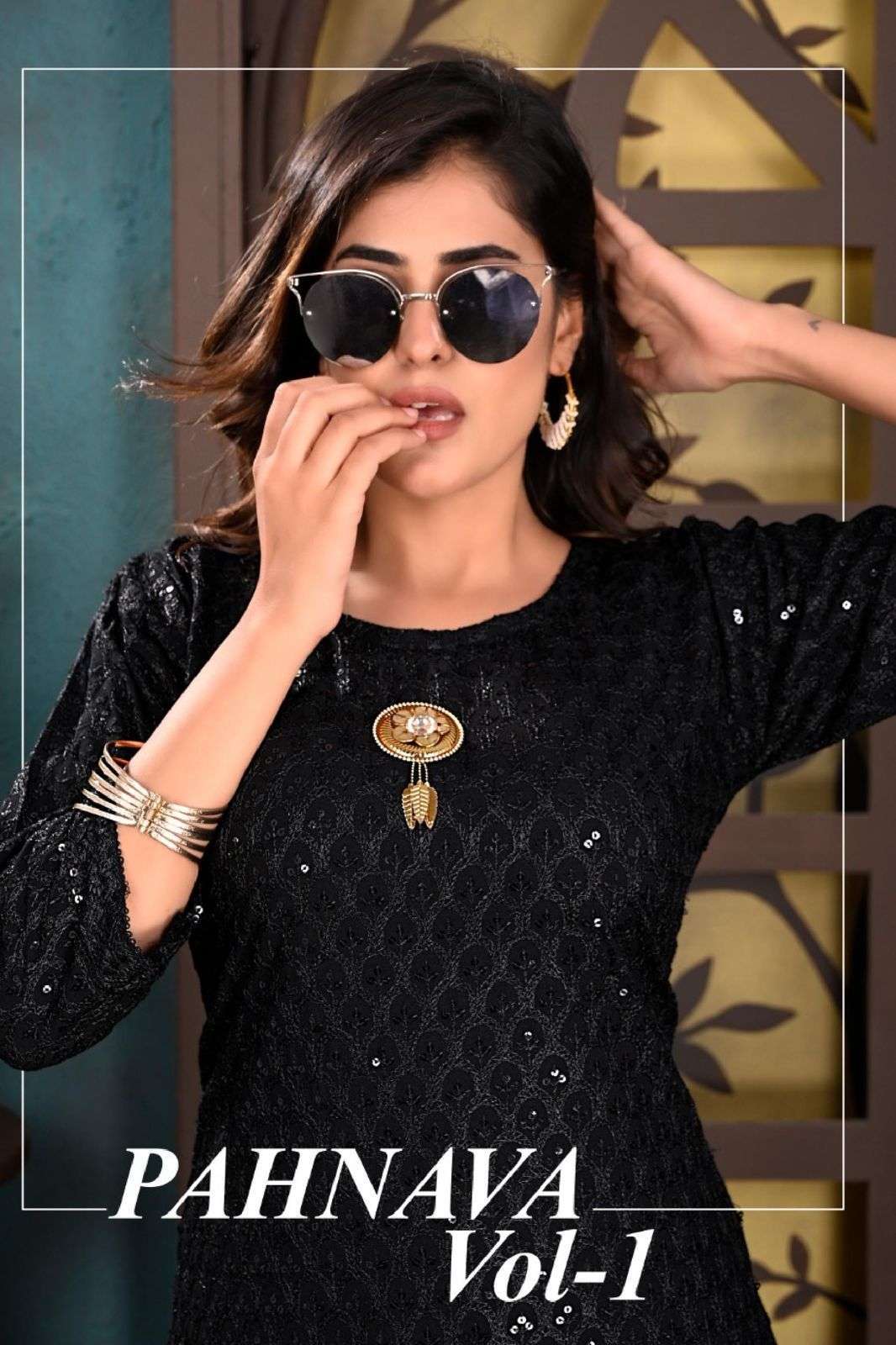 beauty queen pahnava vol 1 series 1001-1012 heavy rayon kurti 