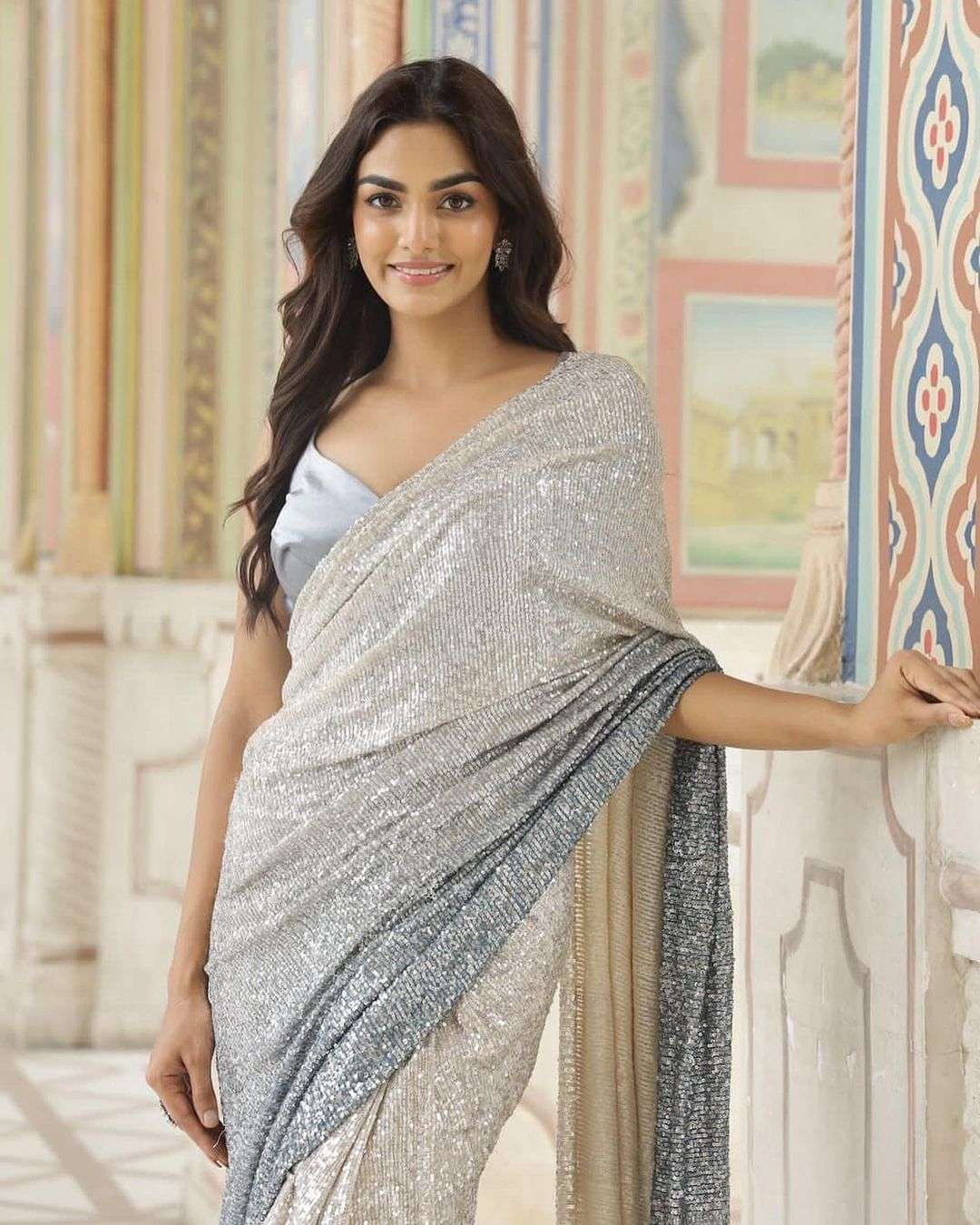 bt-16 designer 60 gram georgette saree ss