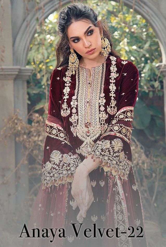 deepsy anaya velvet 22 series 1771-1776 velvet suit 