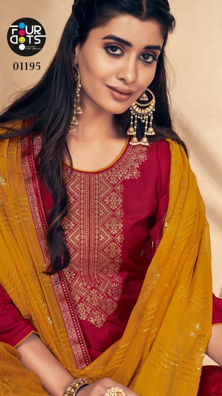 fourdots bela series 01191-01196 pure russian dola jacquard suit 